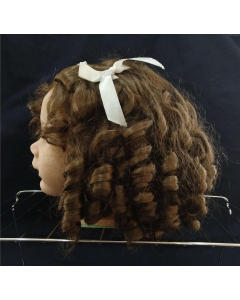 Peruca Sintética Lulu Castanho Escuro 16-17" PROMOÇÃO 100 JUÍZO