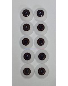 Kit C/ 5  Olhos Chocolate Brown P.D. 22mm PD ( ver descri&ccedil;ao e fotos) PROMO&Ccedil;&Atilde;O 100 JU&Iacute;ZO