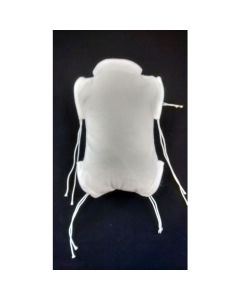 Corpo imp. Membros inteiros S/ articulacao Branco 18" ULTIMO