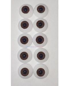 Kit C/5  Olhos Dark Brown 22mm PD ( ver descri&ccedil;ao e fotos) PROMO&Ccedil;&Atilde;O 100 JU&Iacute;ZO