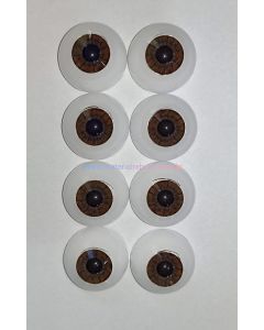 Kit C/ 4  Olhos Dark Brown  22mm PD ( ver descri&ccedil;ao e fotos) PROMO&Ccedil;&Atilde;O 100 JU&Iacute;ZO