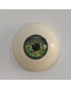 Olhos Silicone Eyeco Platinum  Emerald Gold 23mm ÚLTIMOS