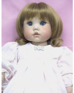 Peruca Sintética Libby Castanho Escuro 16-17" ULTIMOS