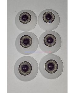 Kit c/ 3  Olhos Medium Blue Gray -  22mm PD ( ver descri&ccedil;ao e fotos) PROMO&Ccedil;&Atilde;O 100 JU&Iacute;ZO