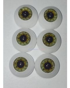 Kit C/ 3  Olhos Ocean Green - 18mm PD ( ver descri&ccedil;ao e fotos) PROMO&Ccedil;&Atilde;O 100 JU&Iacute;ZO