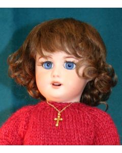 Peruca de Mohair Ashley Castanho Claro 14-15" ULTIMAS